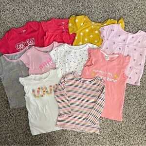 42 piece toddler girl clothing bundle. 18-24 months.